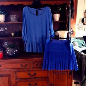 Periwinkle Skirt Set